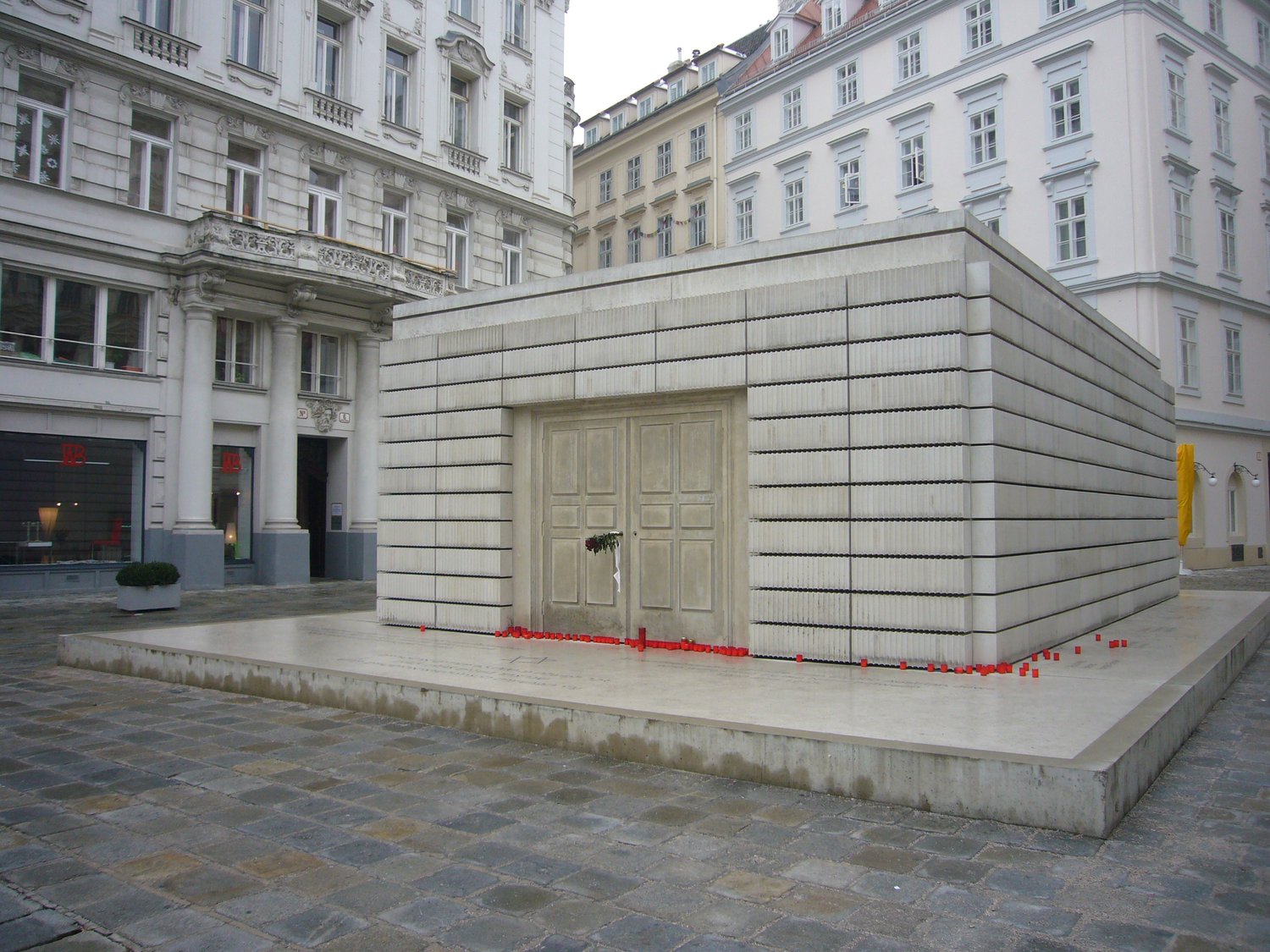 The Holocaust Memorial in Vienna, Austria (Flickr).